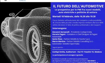 Il futuro dell'Automotive. Le prospettive per le PMI fra nuovi modelli, auto elettriche e politiche di settore.
