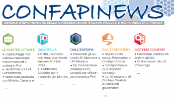 ONLINE IL NUOVO NUMERO DI CONFAPINEWS