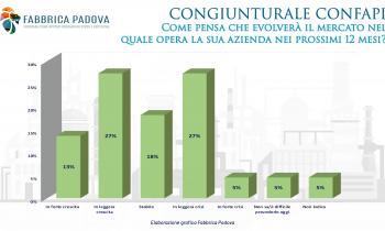 LA CONGIUNTURALE DI CONFAPI: FATTURATO IN CALO PER UN’AZIENDA SU DUE MA GLI IMPRENDITORI PADOVANI CONTINUANO A INVESTIRE SU SOSTENIBILITÀ, R&S E SISTEMI DIGITALI