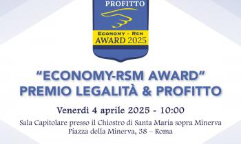 Economy-RSM Award - Premio Legalità e Profitto a Erreffe Progetti e Ecosud