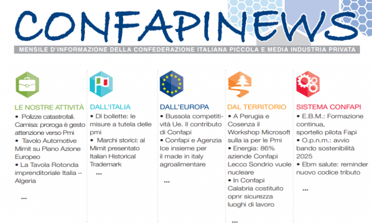 ConfapiNews online con il nuovo numero