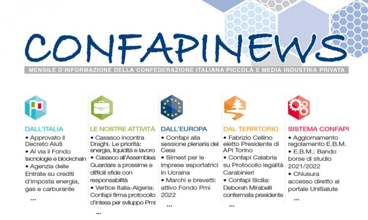 Pubblicato il nuovo numero di Confapinews