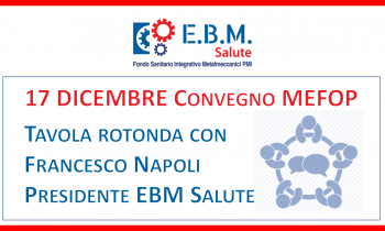 SAVE THE DATE | 17 Dicembre Convegno MEFOP