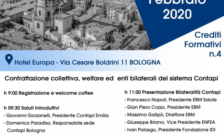 Seminario a Bologna sulla contrattazione collettiva e enti bilaterali