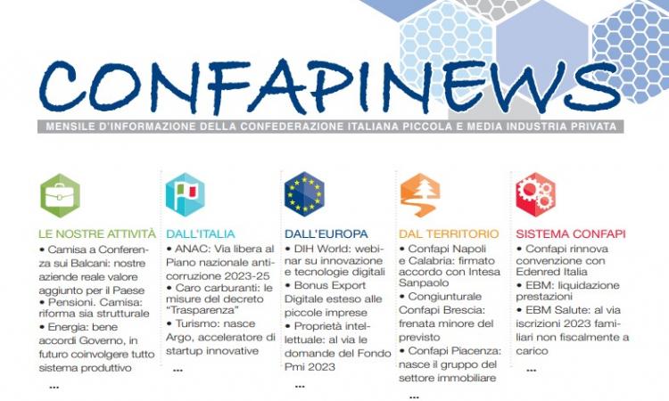 Online il nuovo numero di Confapinews