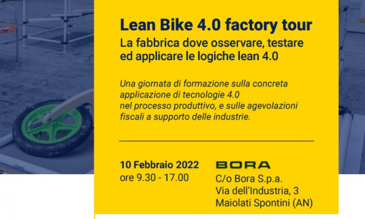 LEAN BIKE 4.0 FACTORY TOUR - 10 FEBBRAIO 2022