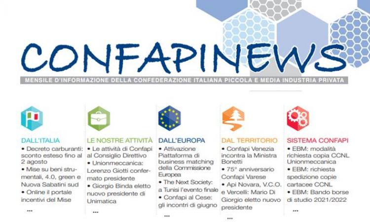 Online il nuovo numero di Confapinews