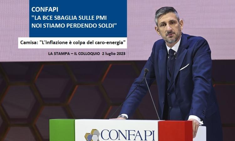 Camisa: "La Bce sbaglia sulle Pmi noi stiamo perdendo soldi"