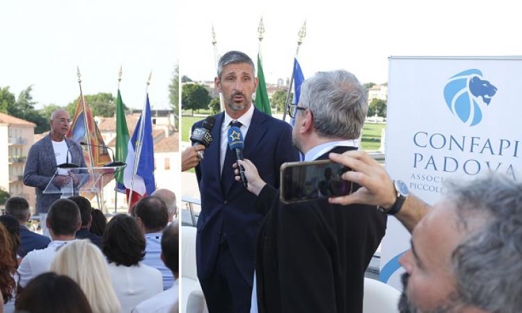 Camisa alla tradizionale festa delle PMI padovane