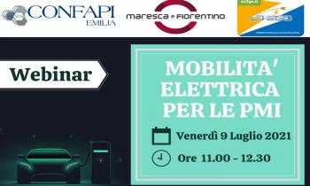 WEBINAR "MOBILITA' ELETTRICA PER LE PMI" - 09/07/2021 alle ore 11