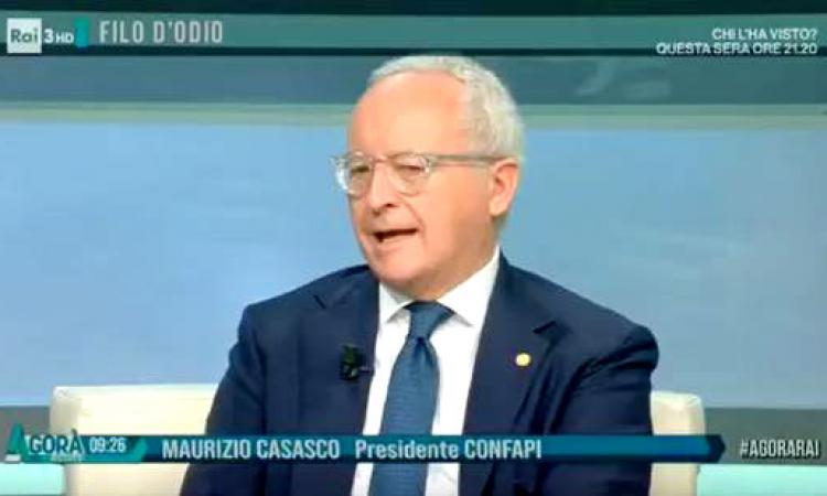 Casasco ad Agorà – Rai3 su salario minimo e cuneo fiscale