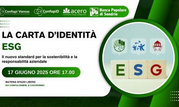 LA CARTA D’IDENTITÀ ESG