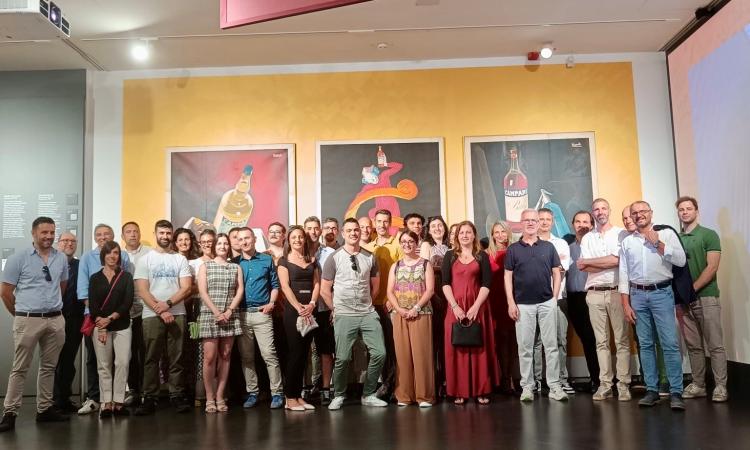 Gruppo Giovani: 40 imprenditori in visita alla Galleria Campari