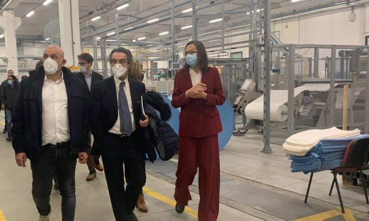 Api Lecco Sondrio: Attilio Fontana in visita alla Dispotech