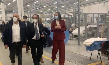 Api Lecco Sondrio: Attilio Fontana in visita alla Dispotech