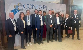 GRANDE SUCCESSO E PARTECIPAZIONE A ROMA PER I 75 ANNI DI CONFAPI