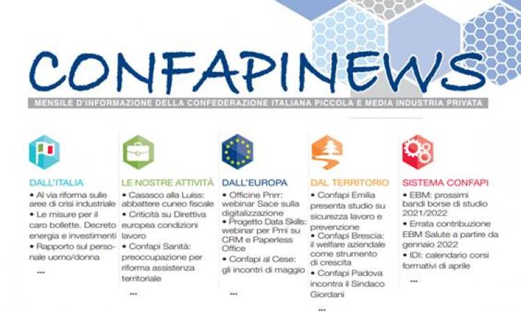 Confapinews: online il numero di giugno