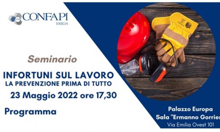 INFORTUNI SUL LAVORO: LA PREVENZIONE PRIMA DI TUTTO