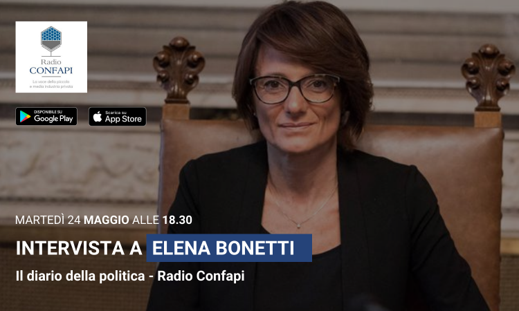 Oggi ore 18:30: intervista al Ministro Bonetti su Radio Confapi