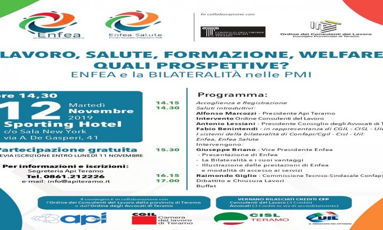 Convegno Enfea e la bilateralità nelle PMI