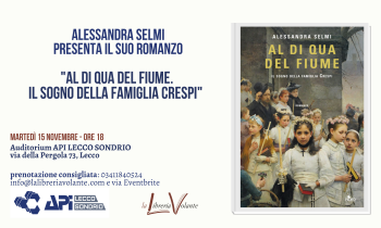In Api la presentazione del romanzo sul villaggio operaio di Crespi d’Adda