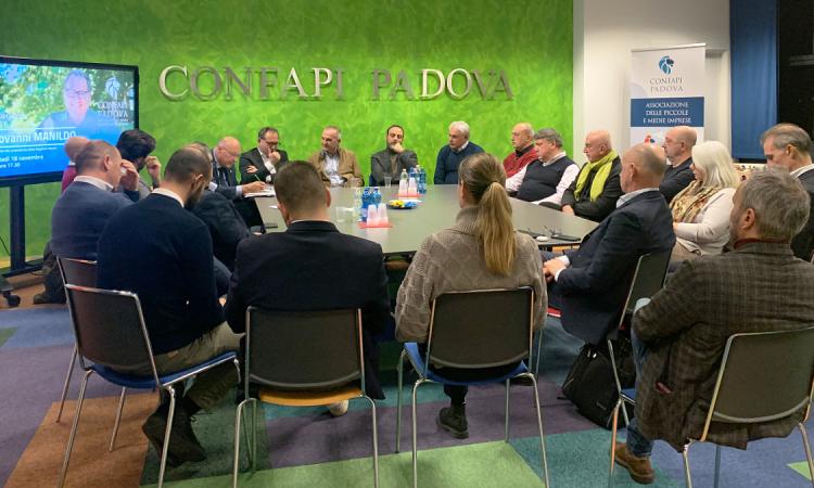 CONFAPI PADOVA A CONFRONTO CON GIOVANNI MANILDO