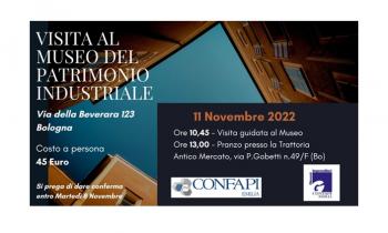 VISITA AL MUSEO DEL PATRIMONIO INDUSTRIALE - 11 Novembre 2022