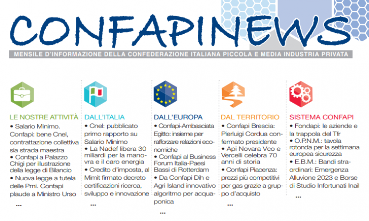 Online il numero 79 di Confapinews